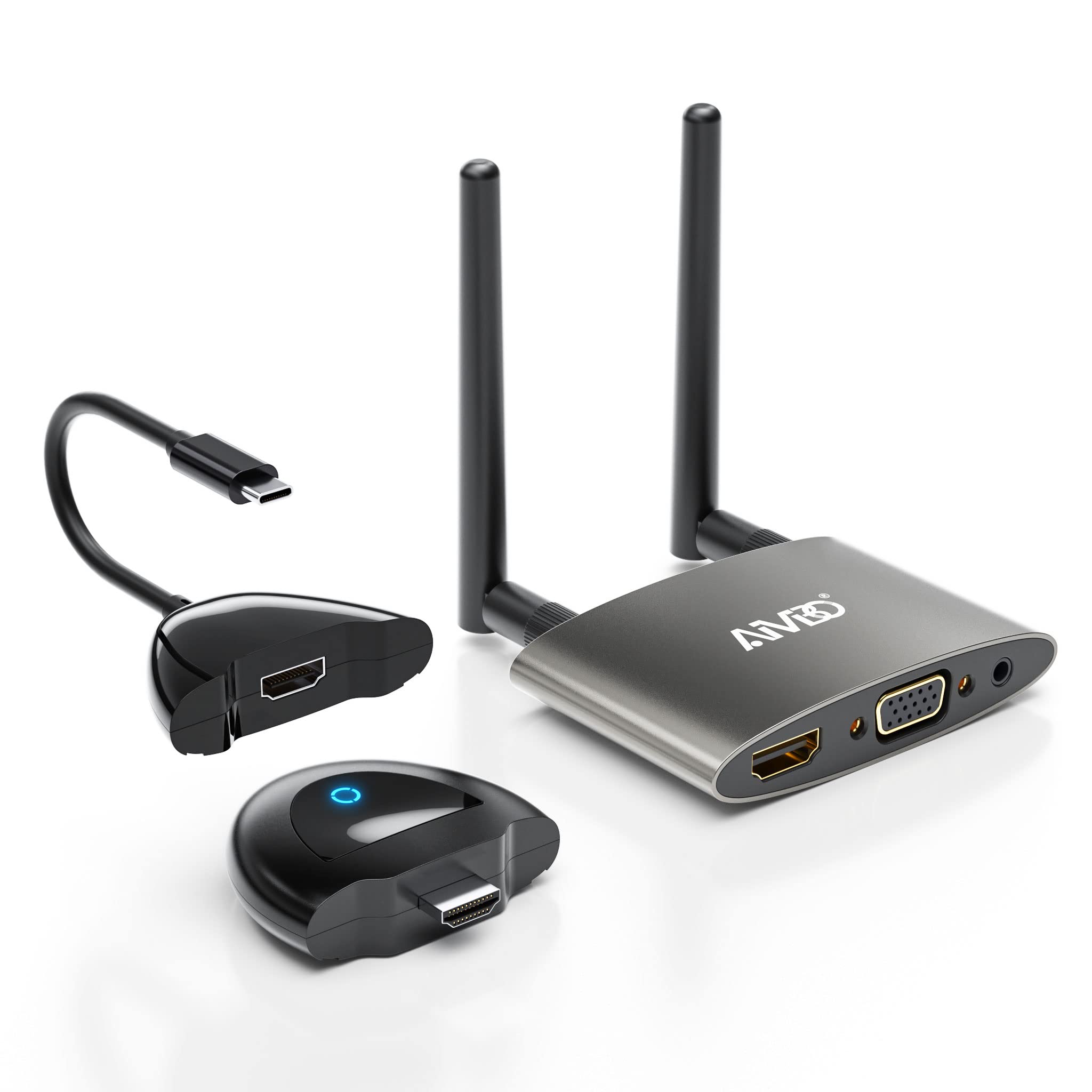 送料無料/プレゼント付♪ TIMBOOTECH ワイヤレス HDMI送受信機セット